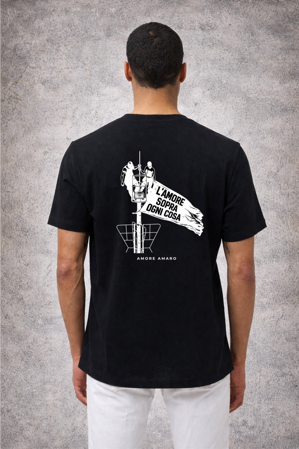 T-SHIRT UNISEX AMORE AMARO T.60
