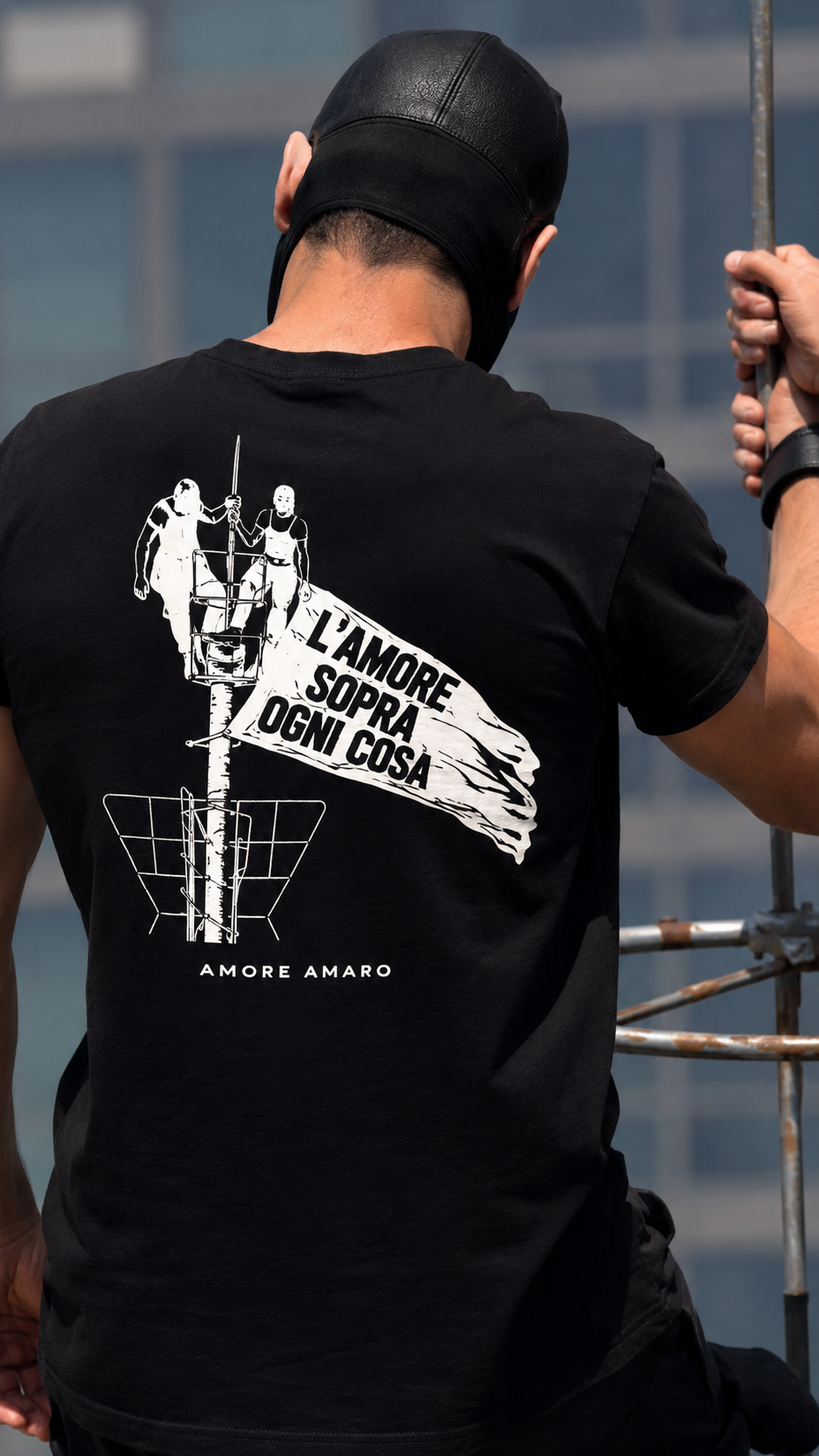 T-SHIRT UNISEX AMORE AMARO T.60