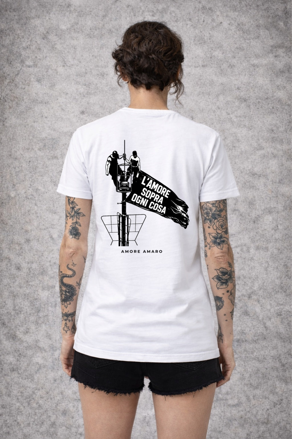 T-SHIRT UNISEX AMORE AMARO T.60