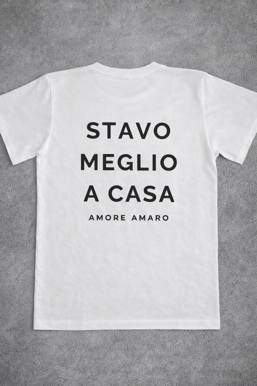 T-SHIRT UNISEX AMORE AMARO T.2