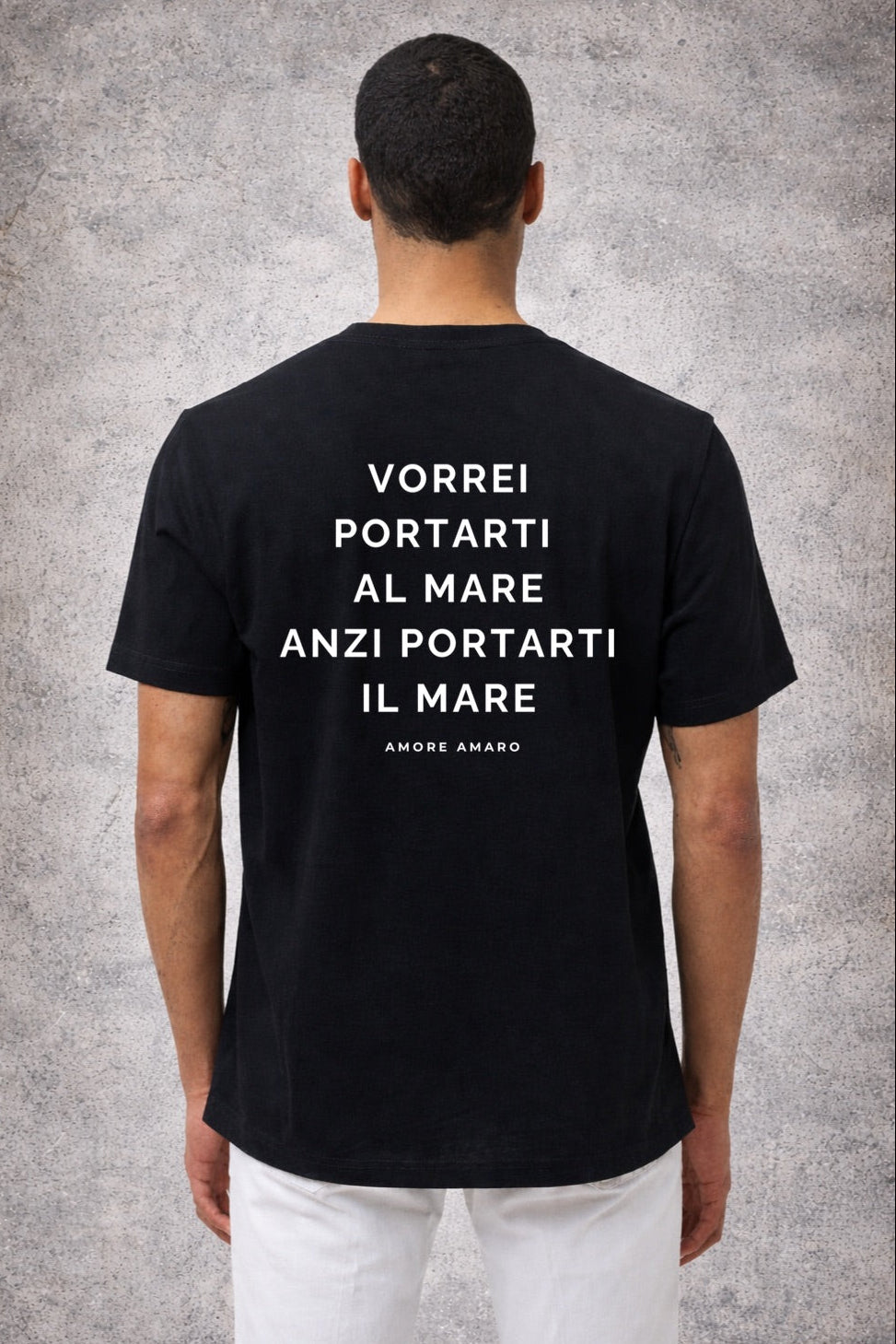 T-SHIRT UNISEX AMORE AMARO T.12