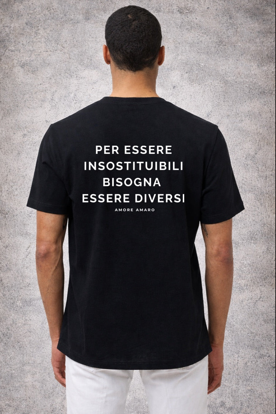 T-SHIRT UNISEX AMORE AMARO T.15