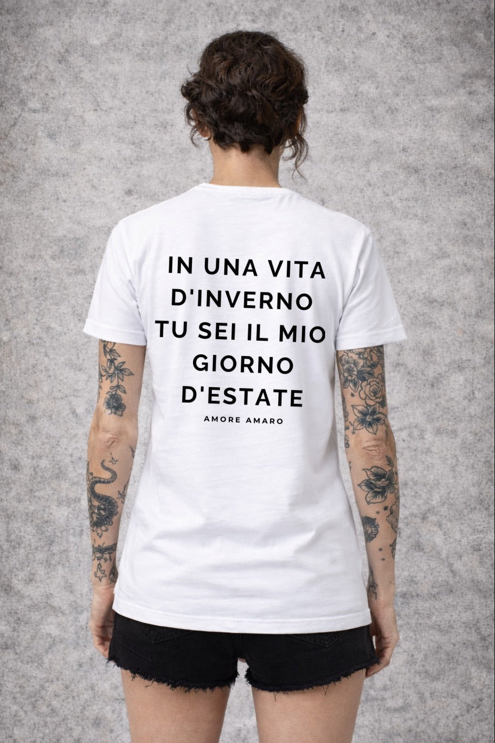 T-SHIRT UNISEX AMORE AMARO T.20