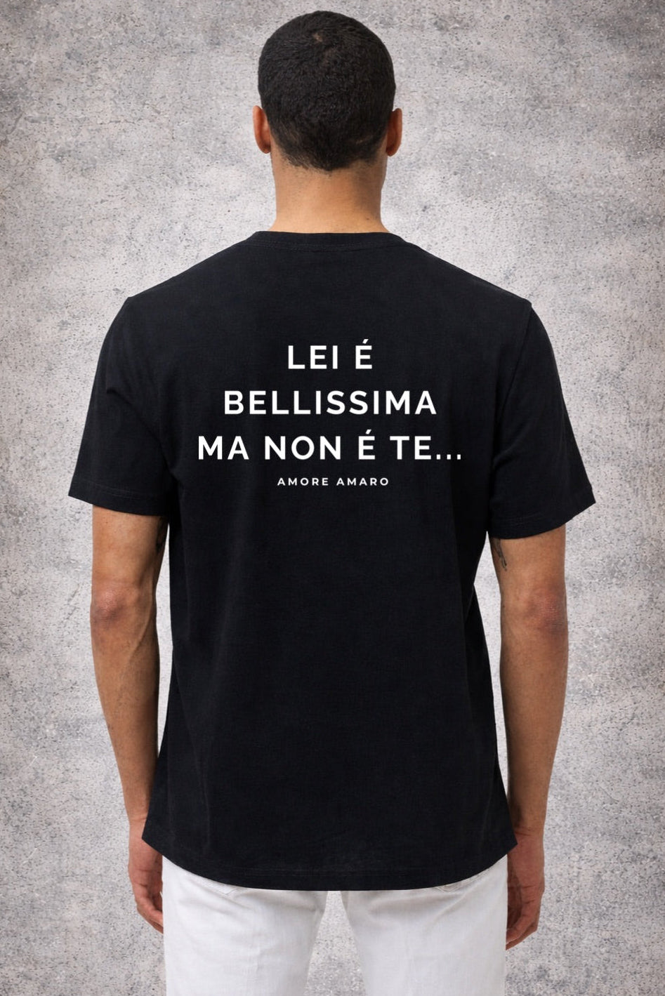 T-SHIRT UNISEX AMORE AMARO T.21