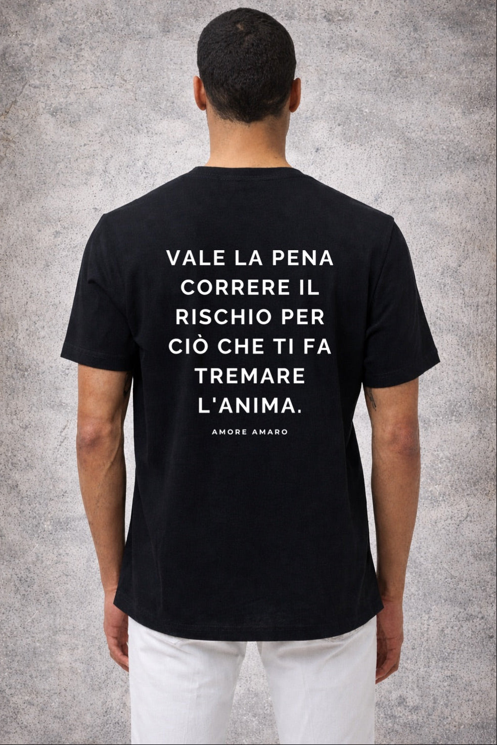 T-SHIRT UNISEX AMORE AMARO T.24