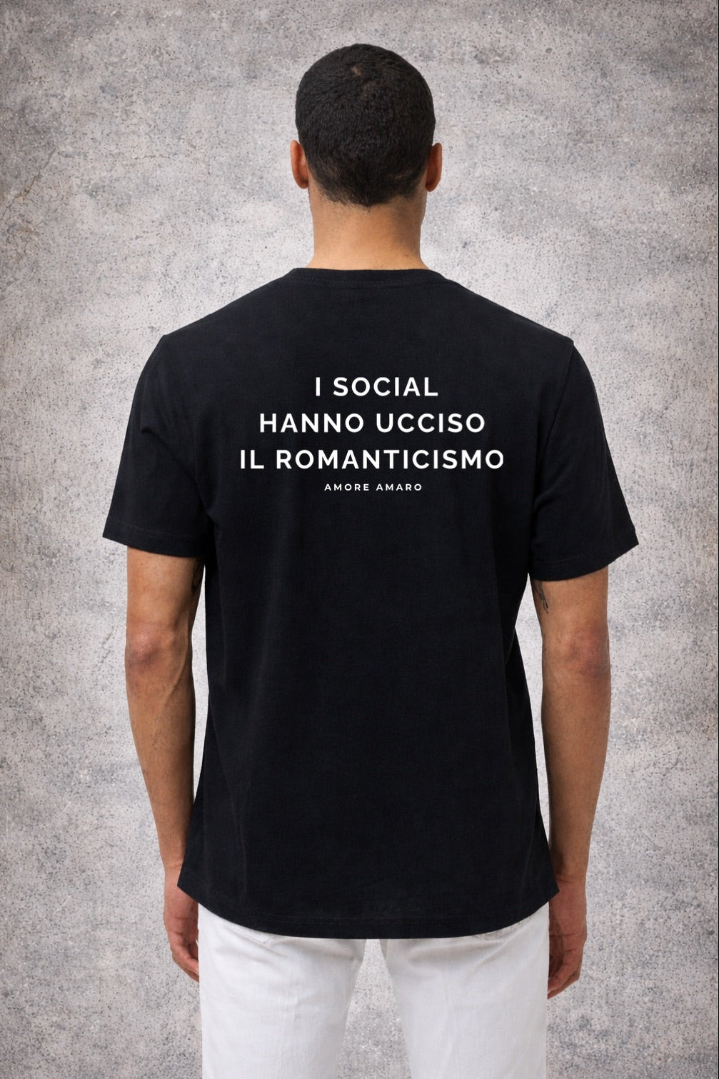T-SHIRT UNISEX AMORE AMARO T.27