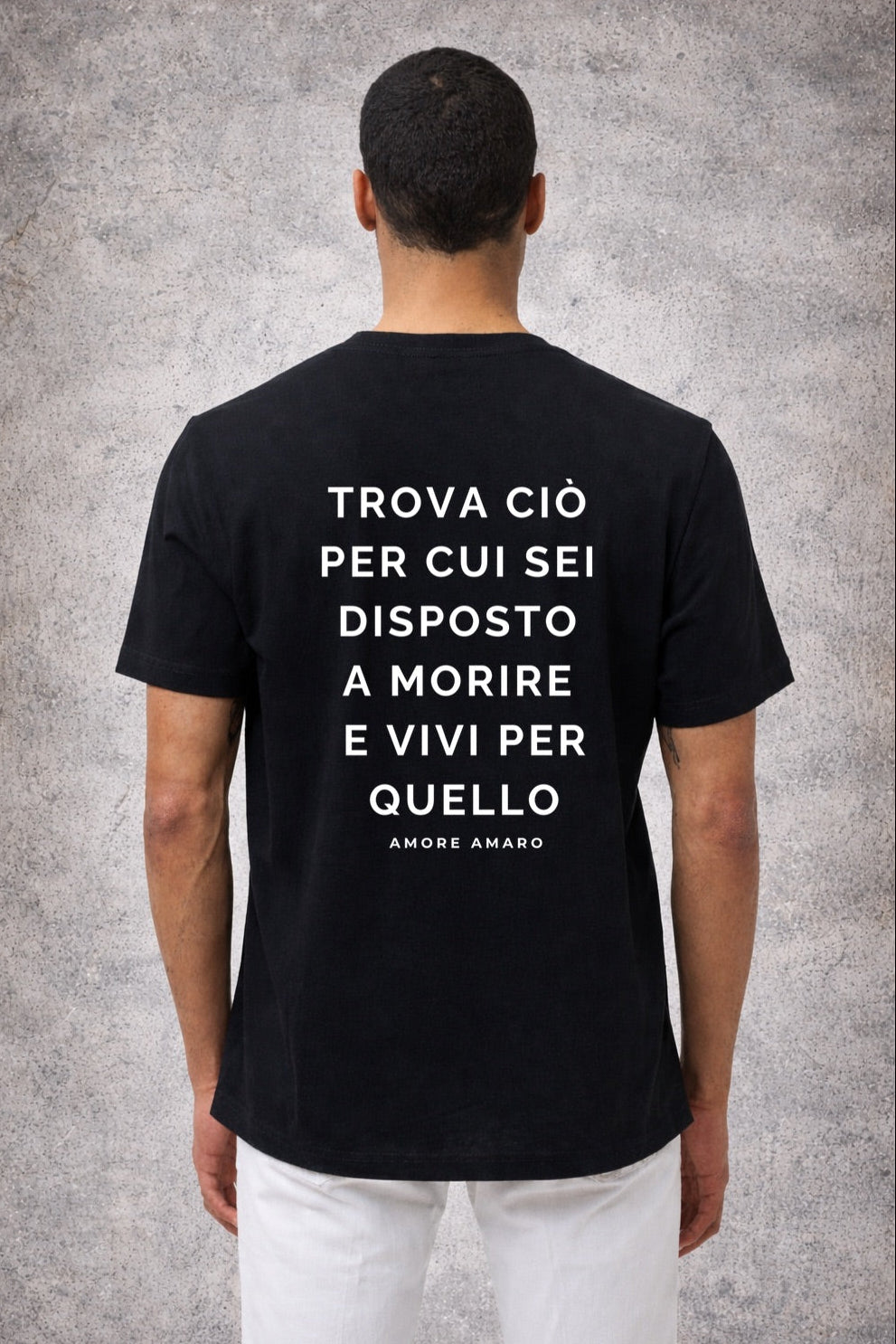 T-SHIRT UNISEX AMORE AMARO T.28