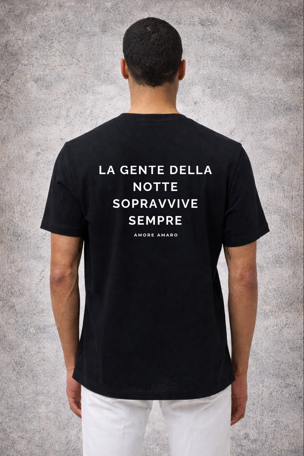 T-SHIRT UNISEX AMORE AMARO T.29