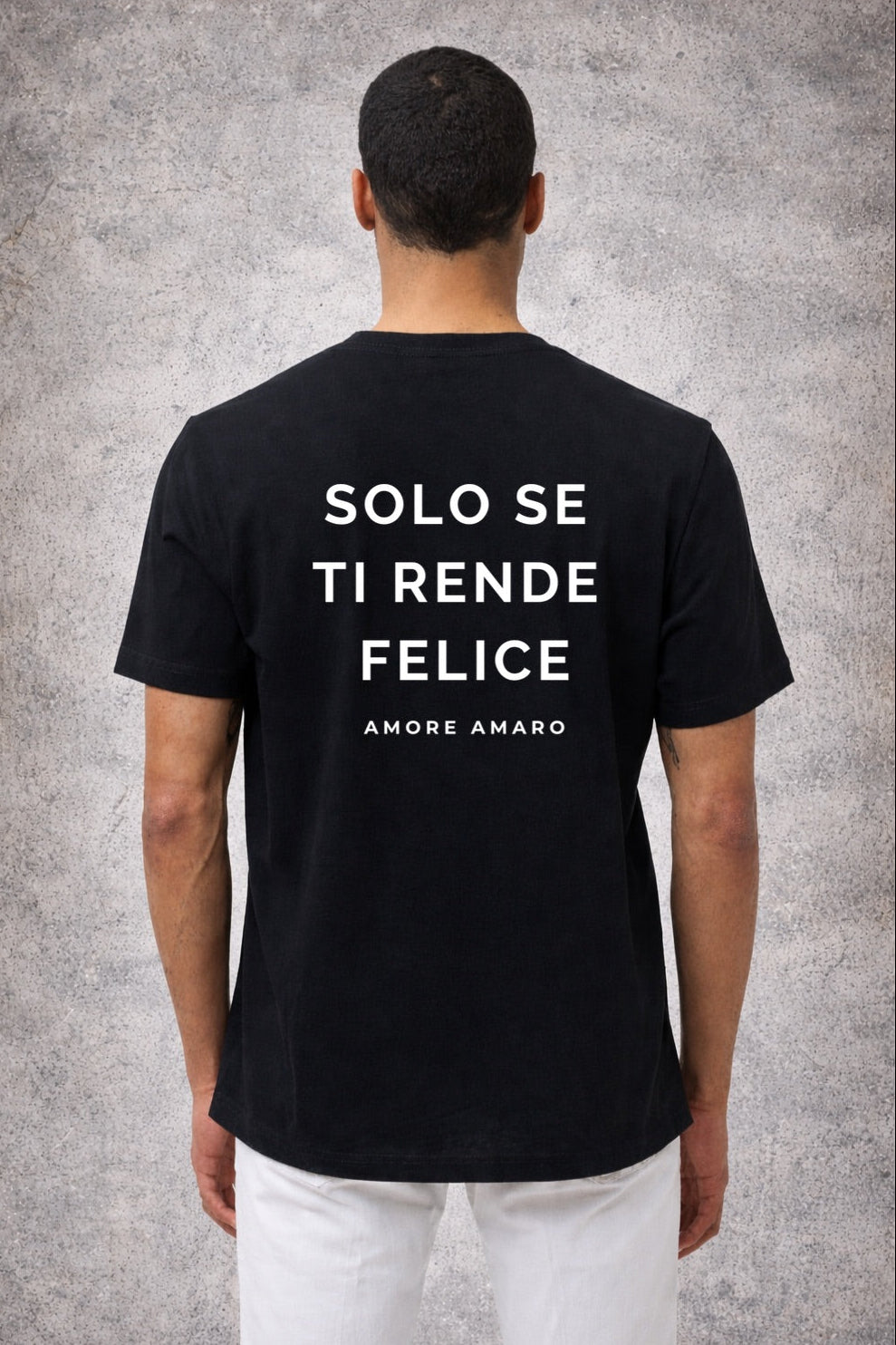 T-SHIRT UNISEX AMORE AMARO T.30