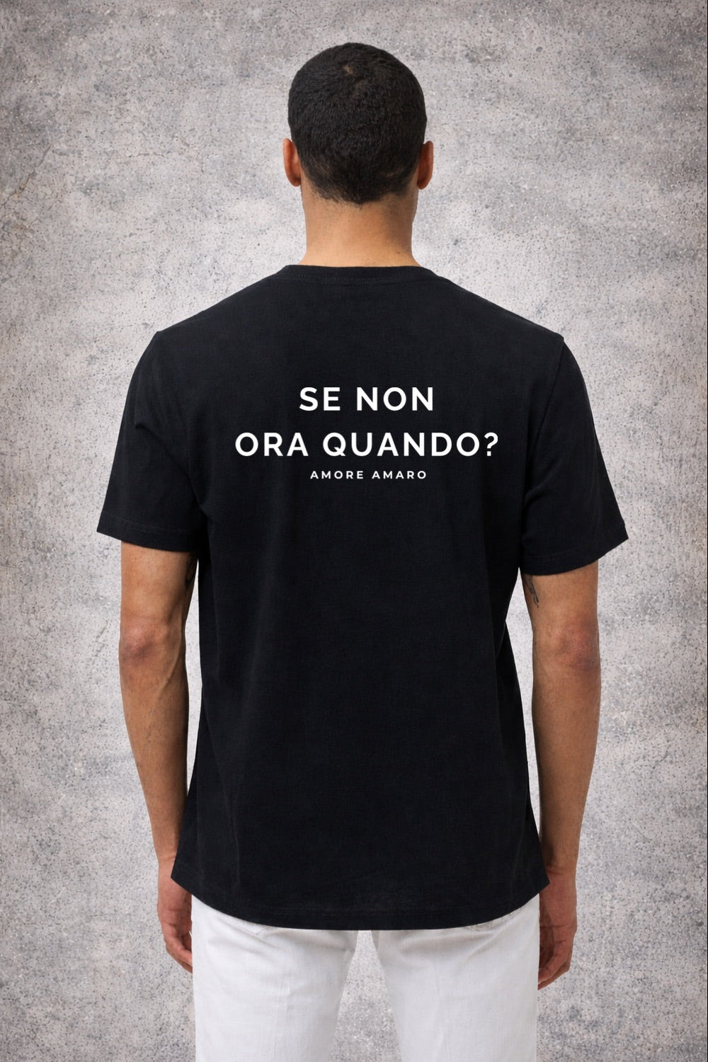 T-SHIRT UNISEX AMORE AMARO T.34