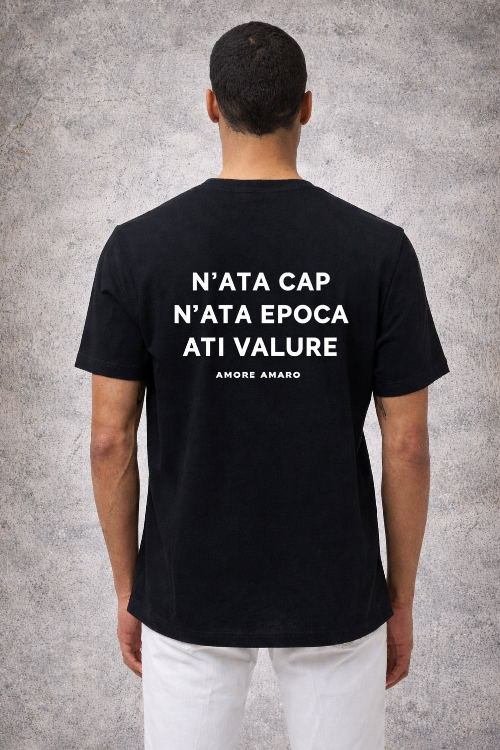T-SHIRT UNISEX AMORE AMARO T.36