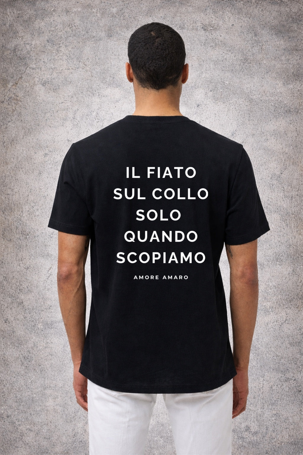 T-SHIRT UNISEX AMORE AMARO T.37