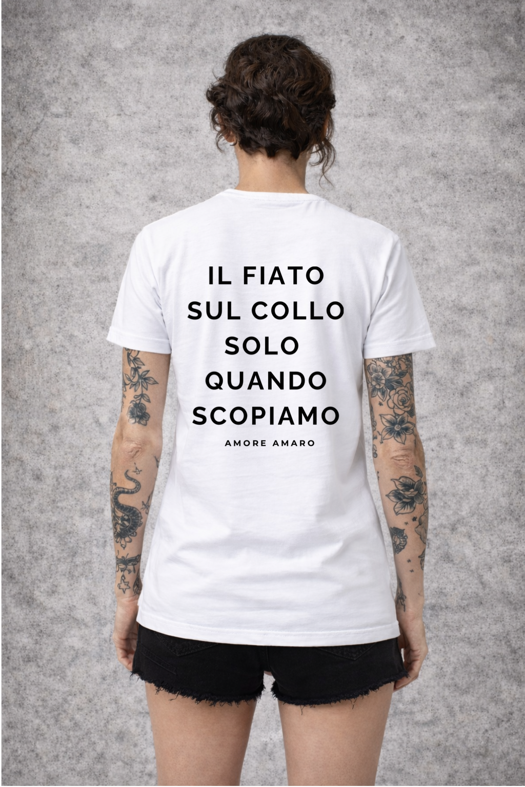T-SHIRT UNISEX AMORE AMARO T.37