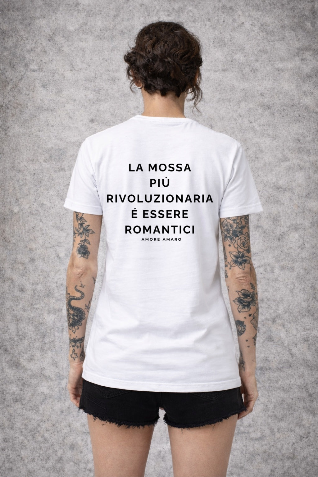 T-SHIRT UNISEX AMORE AMARO T.42