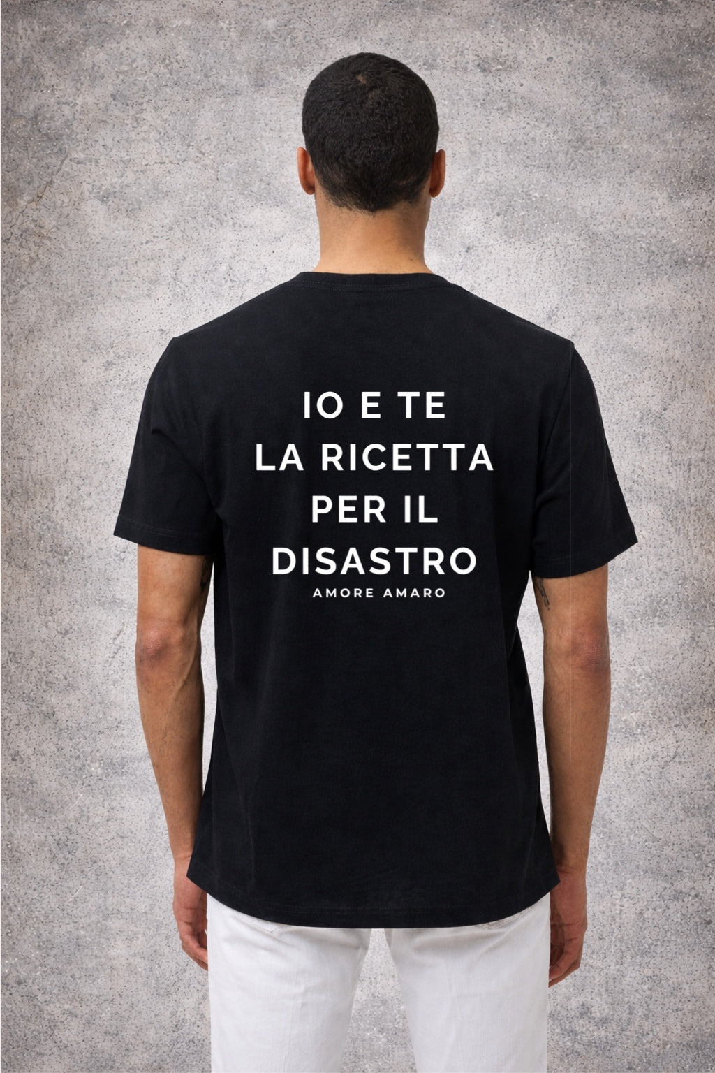 T-SHIRT UNISEX AMORE AMARO T.35