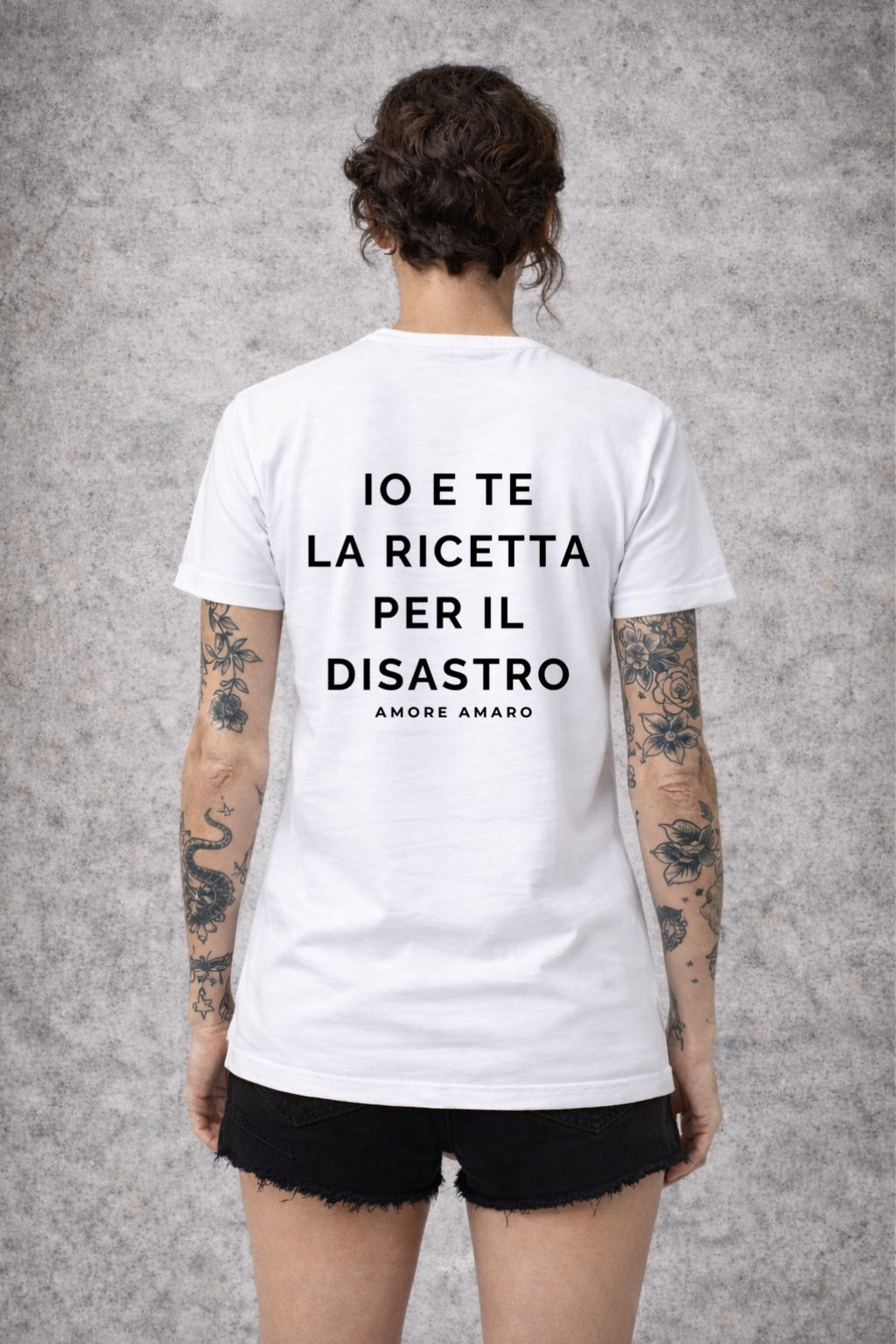 T-SHIRT UNISEX AMORE AMARO T.35