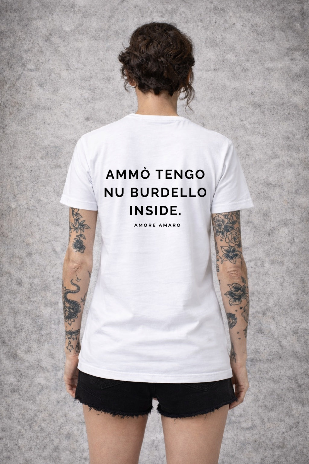 T-SHIRT UNISEX AMORE AMARO T.44
