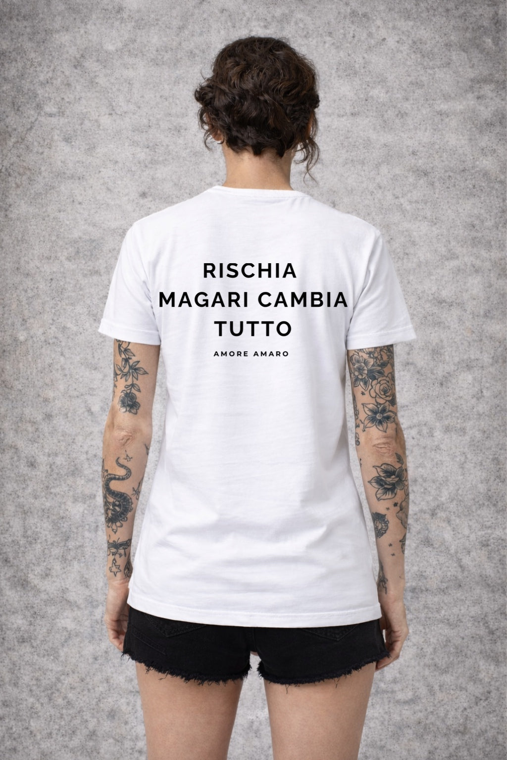 T-SHIRT UNISEX AMORE AMARO T.45