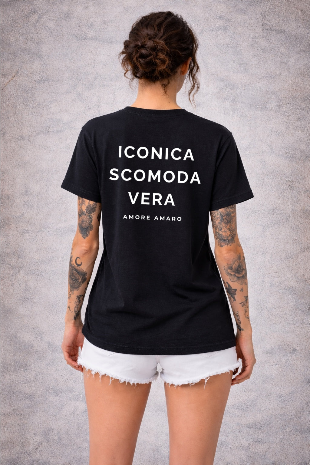 T-SHIRT UNISEX AMORE AMARO (Donna) T.46