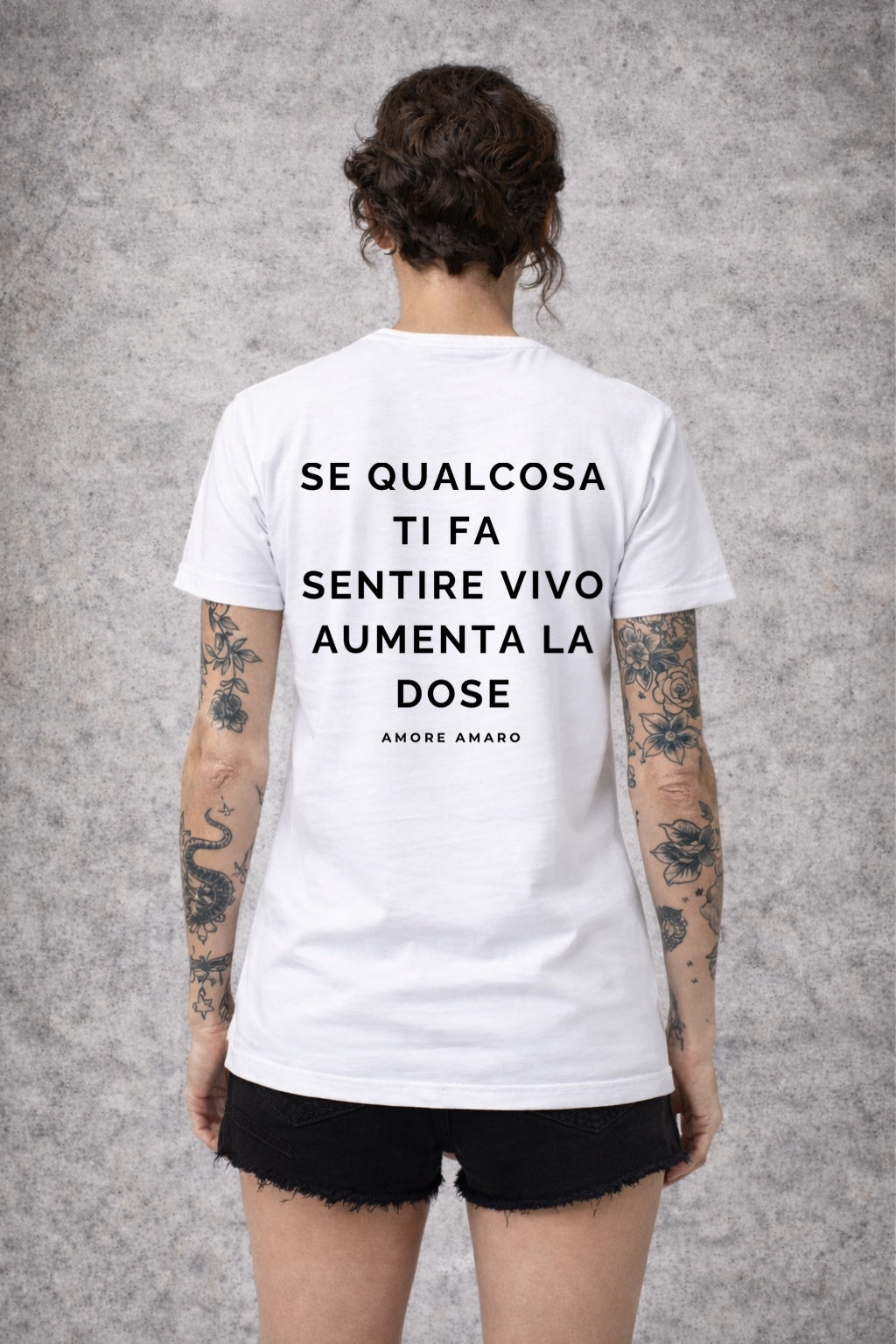 T-SHIRT UNISEX AMORE AMARO T.48
