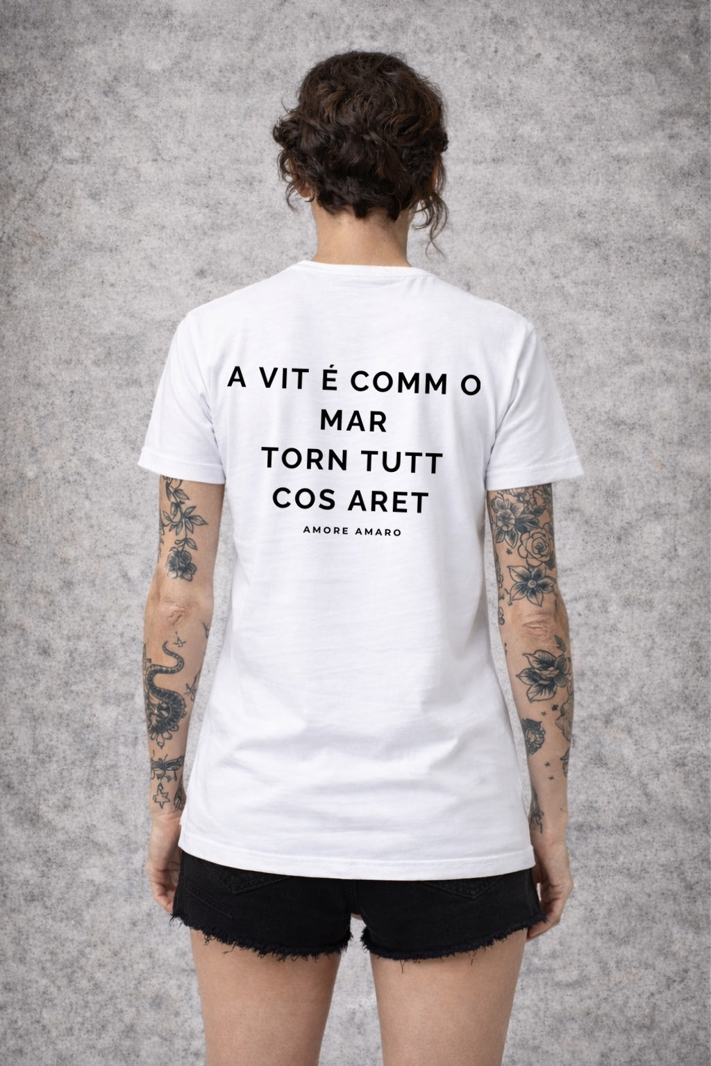 T-SHIRT UNISEX AMORE AMARO T.52