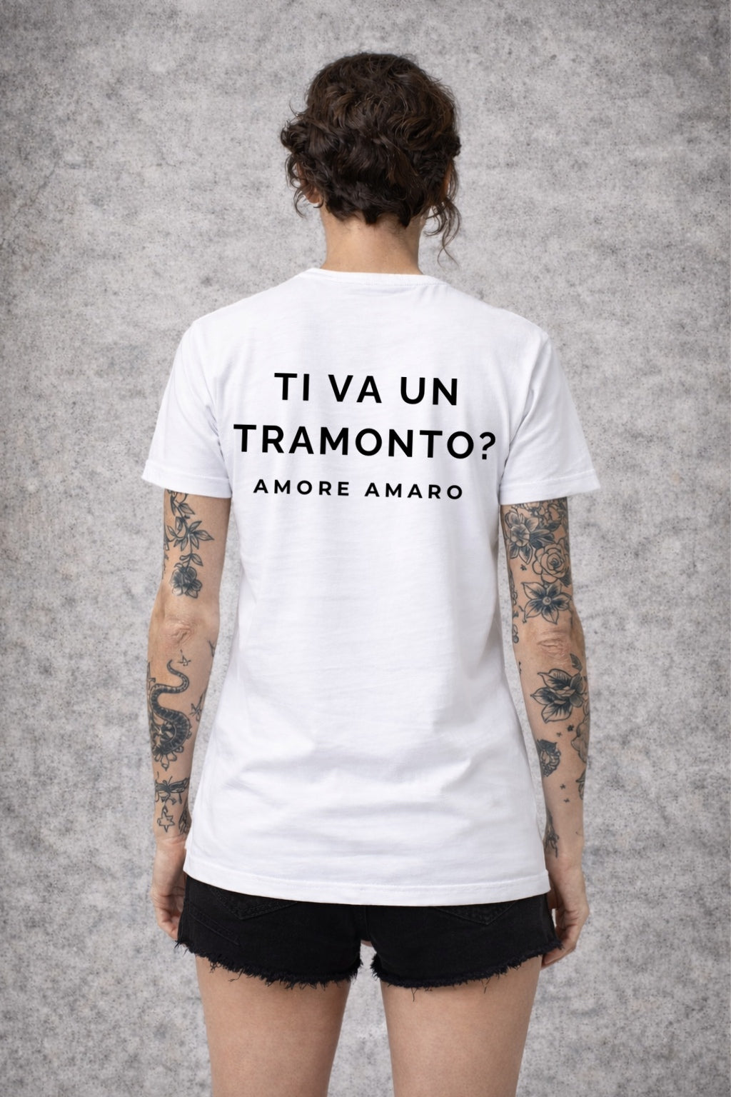 T-SHIRT UNISEX AMORE AMARO T.54