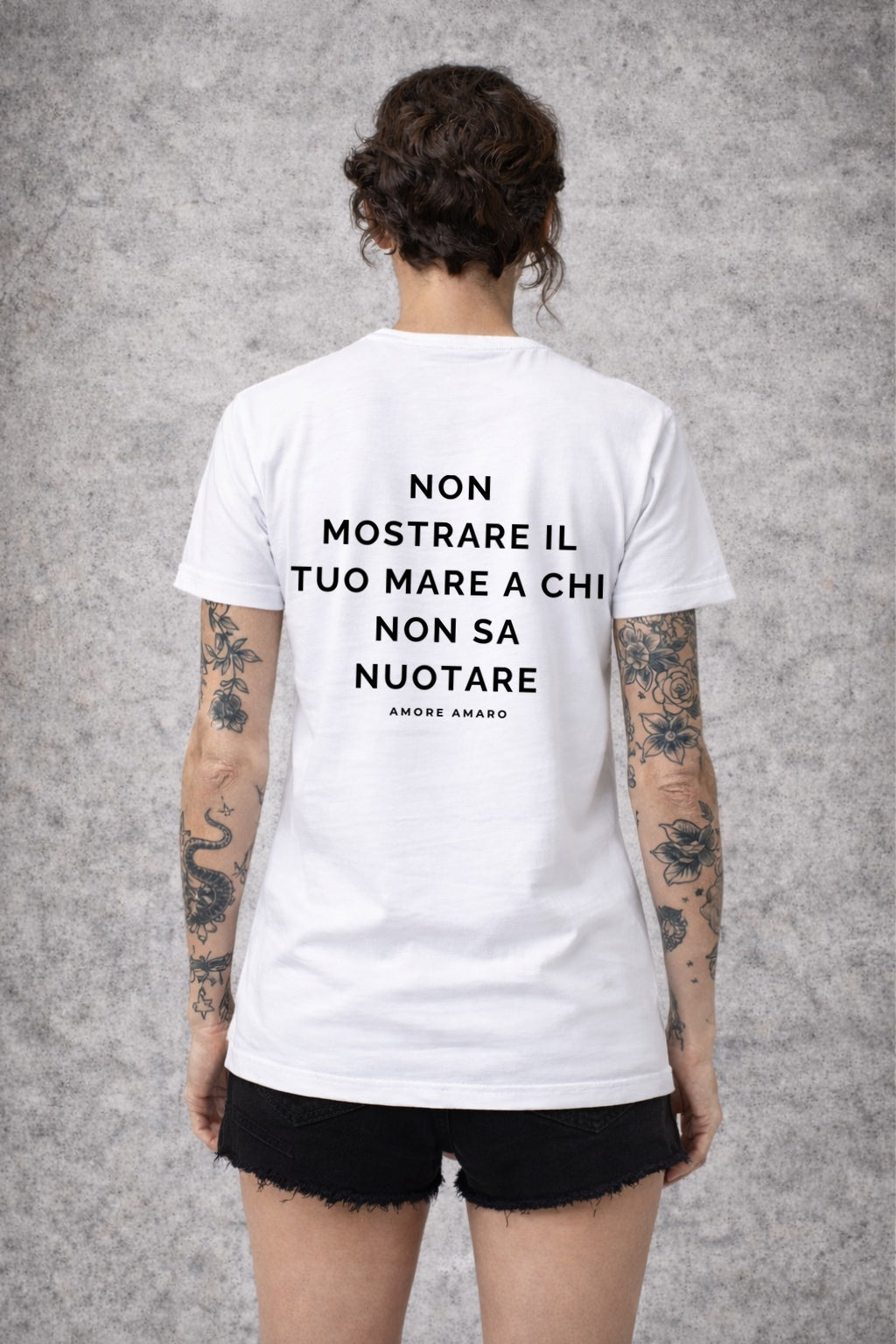 T-SHIRT UNISEX AMORE AMARO T.56