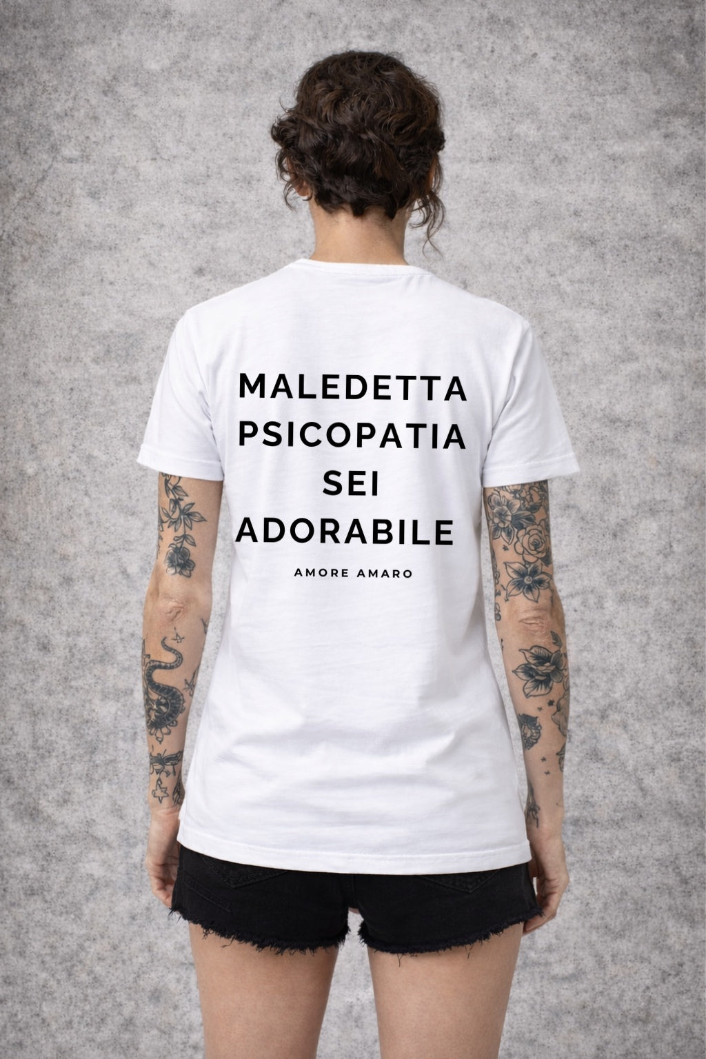 T-SHIRT UNISEX AMORE AMARO T.58