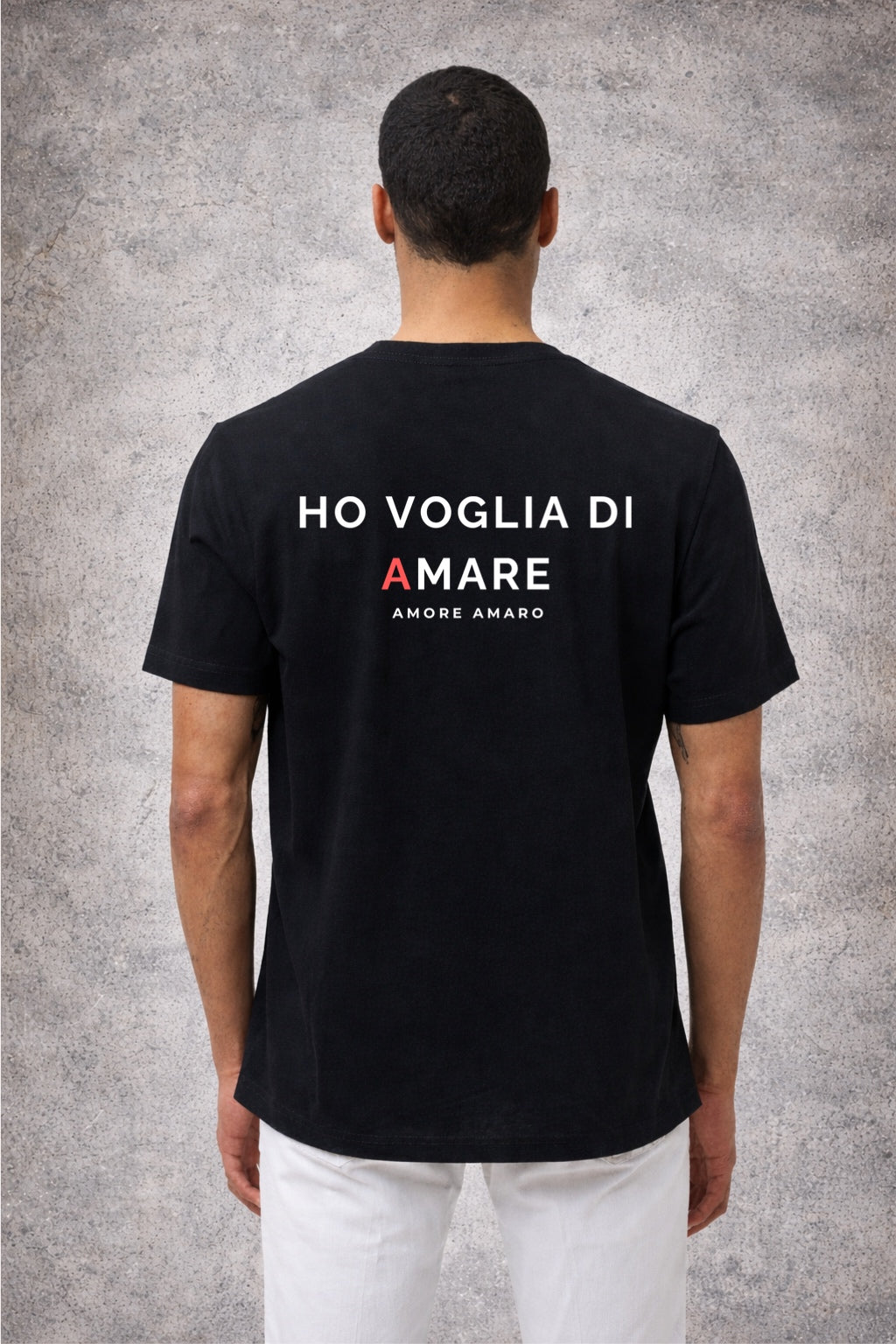 T-SHIRT UNISEX AMORE AMARO T.60