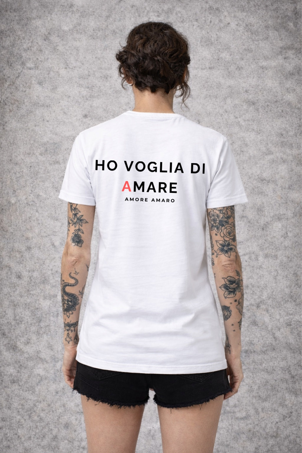 T-SHIRT UNISEX AMORE AMARO T.60