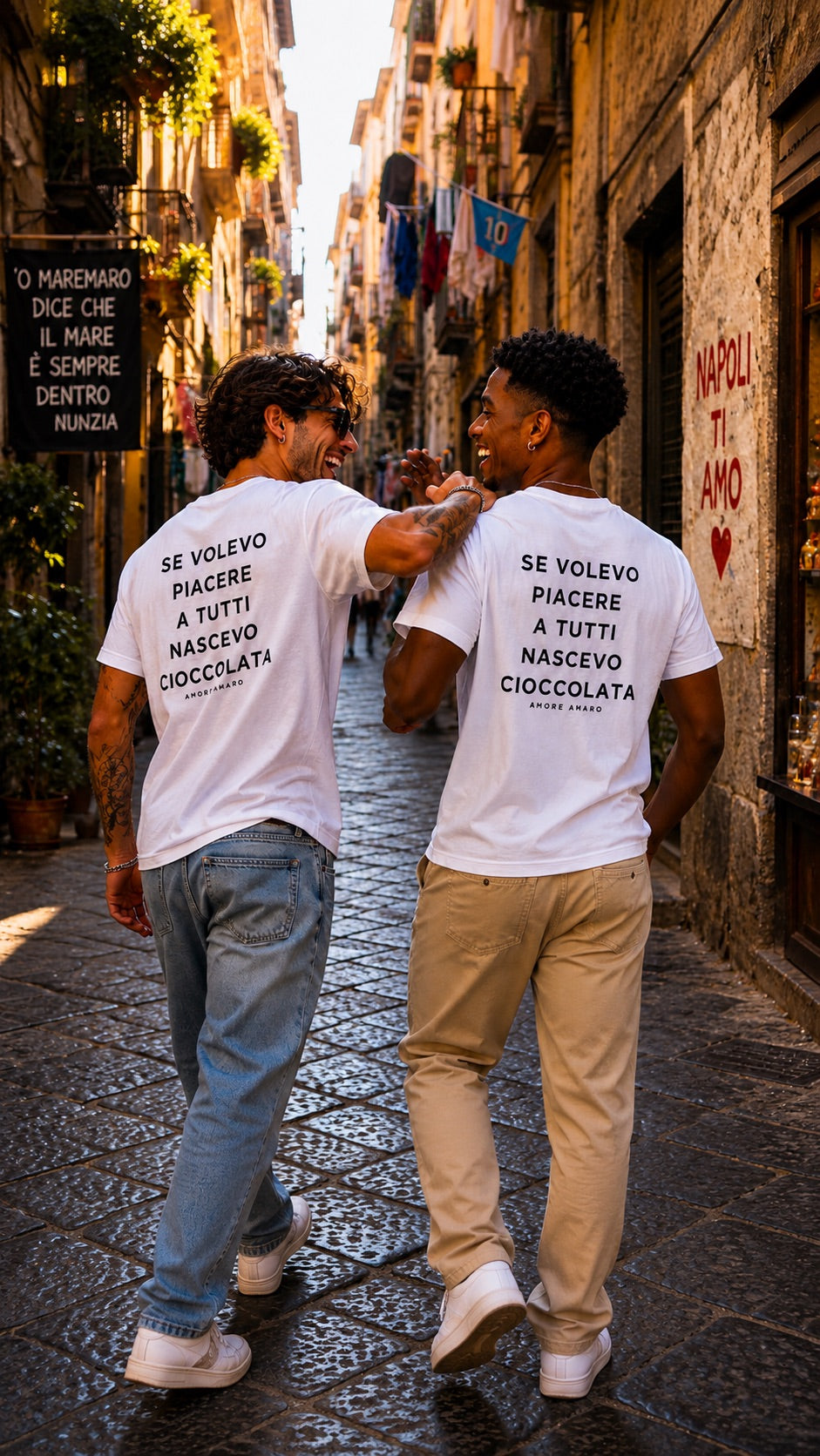 T-SHIRT UNISEX AMORE AMARO T.61