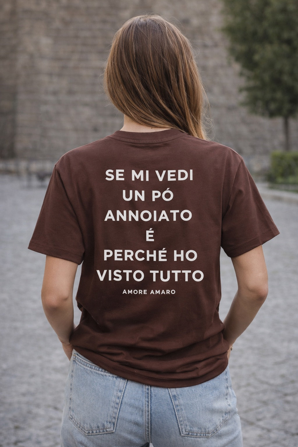 T-SHIRT UNISEX AMORE AMARO T.8